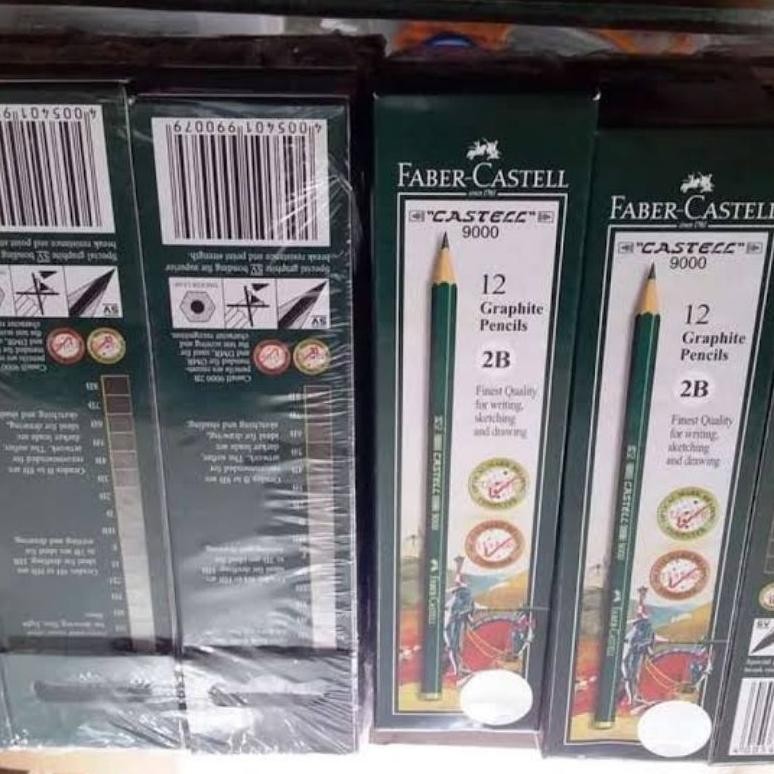 

Terbaru Pensil Faber Castel 2B || Castel 9000 Per 6 Pack || Castell 9000 Pensil Graphite - 2B