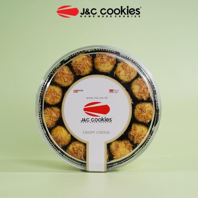 

J&C Cookies Toples Reguler Chrispy Chees Cookies Original