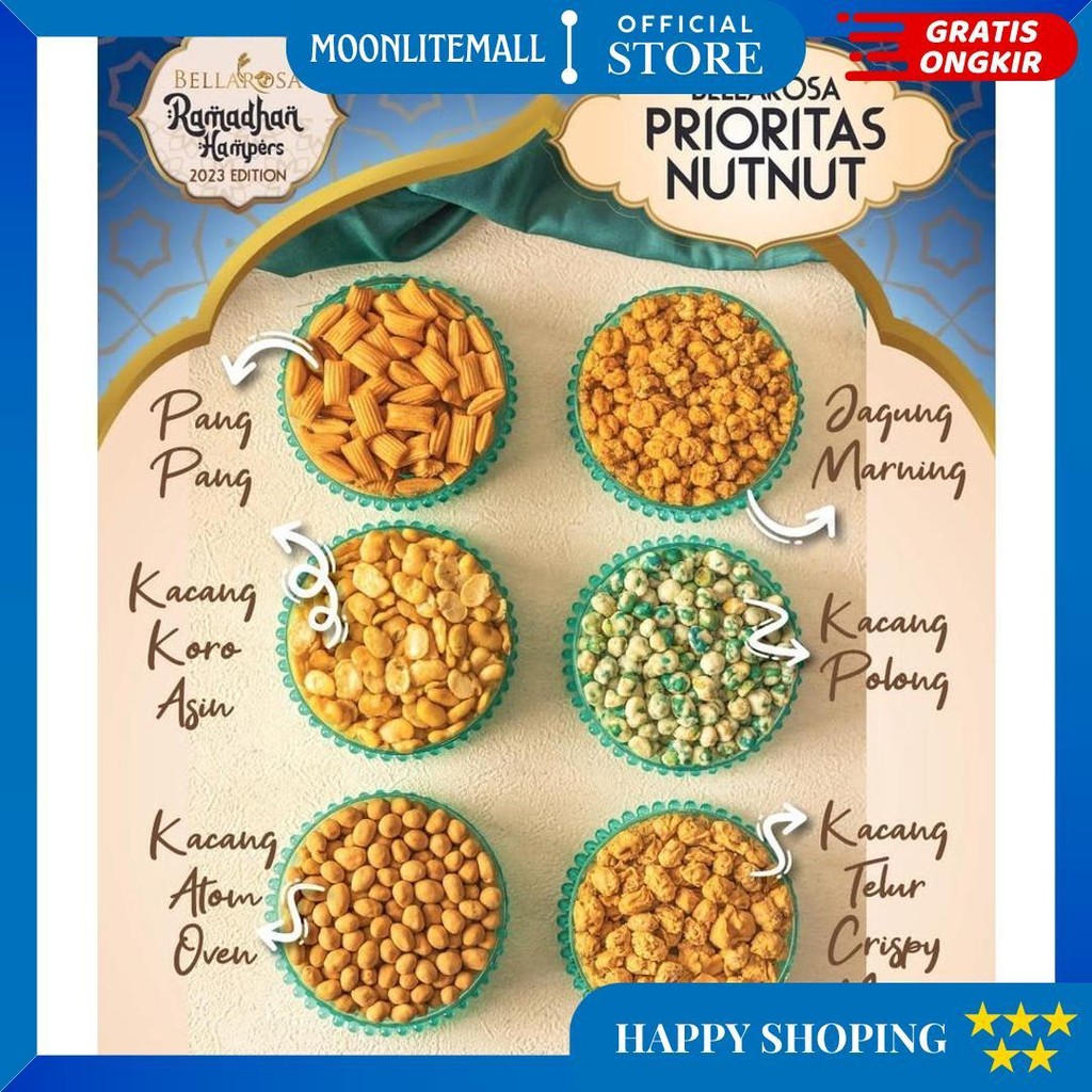 

Promo Paket Prioritas Nut Nut Kue Lebaran Bellarosa Aneka Kacang D Sale