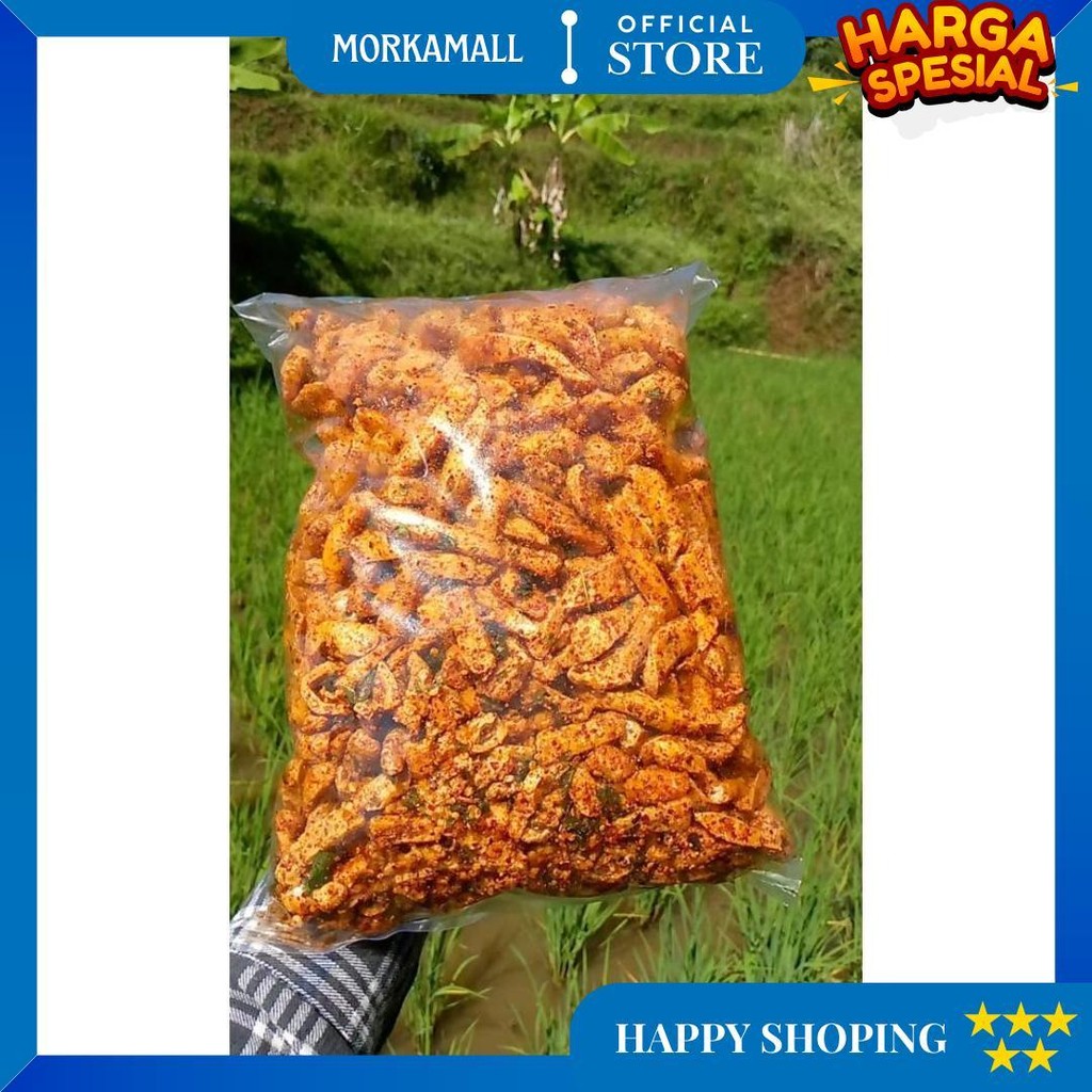 

Basreng Pedas Daun Jeruk 500 Gram / Basreng Pedas / Basreng Viral / Basreng Bumbu Melimpah / Basreng Kriuk / Basreng 1Kg /500 Gram/250 Gram/Basreng Kering/ Basreng Ori Daun Jeruk / Basreng/ Makanan Pedas/ Cemilan / Snack / Bakso Goreng / Jajanan Viral D