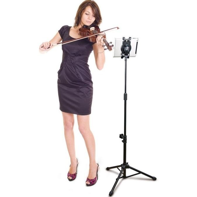 Bracket Holder Mount Clamp Stand Penjepit Tripod Tablet 10inch Univers