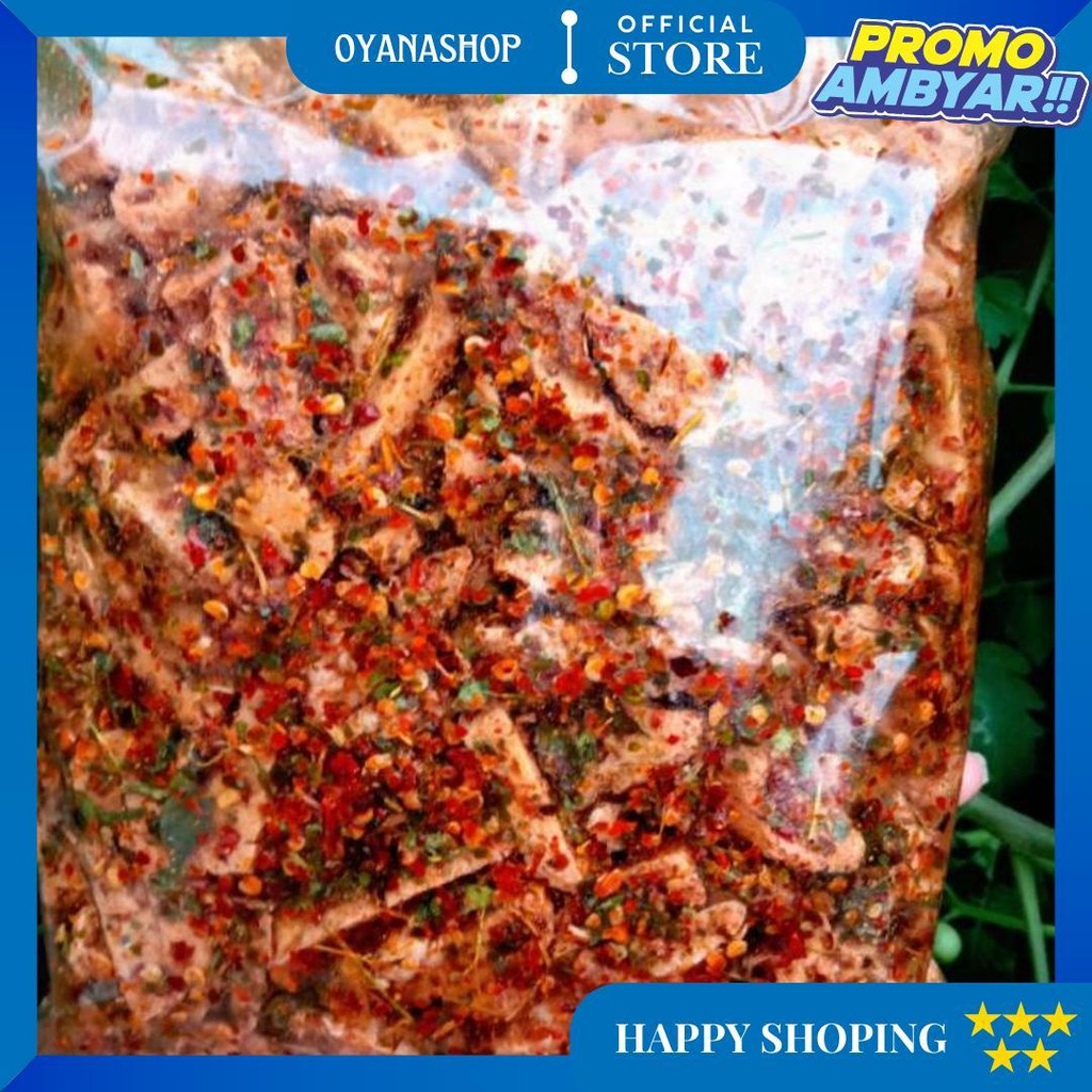 

Basreng Pedas 1Kg / 1 Kg Bakso Goreng Cemilan Snack Stick Crispy Pedas Gurih Daun Jeruk D Gratis Ongkir