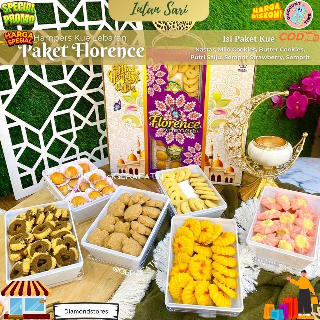 

Promo Ovina Paket Makmur Kue Lebaran Kue Kering Harga Promo / Parcel Lebaran D Terlaris