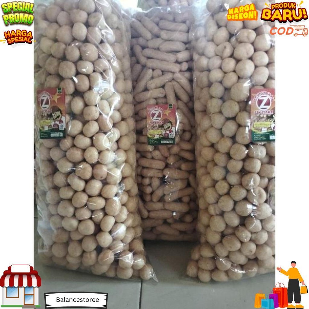 

Premium Kerupuk Ikan Tengiri Amplang Snack 1Kg D Best Seller