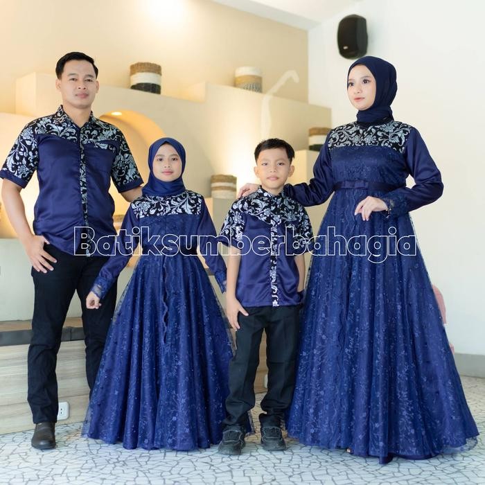 Couple Lebaran Keluarga 2024 Gamis Jumbo Couple Keluarga Terbaru Gamis Syari Busui Muslim Modern
