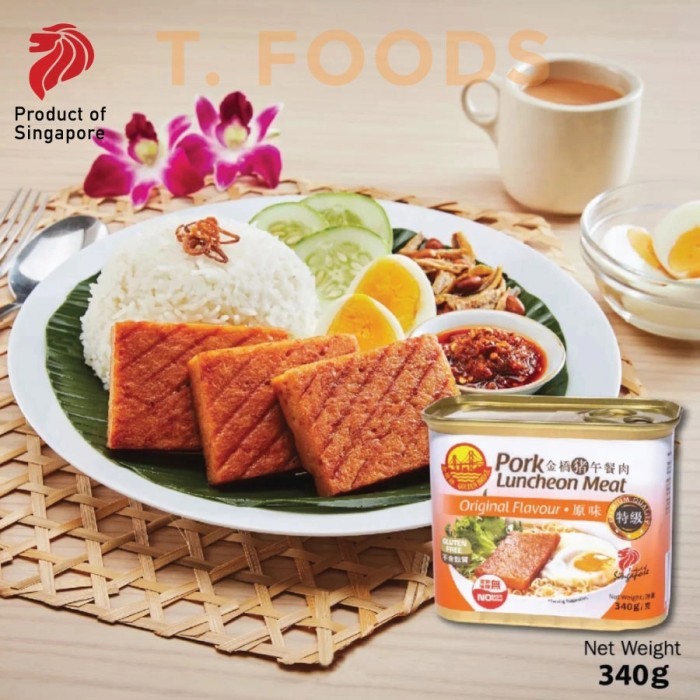 

PREMIUM PORK LUNCHEON MEAT GOLDEN BRIDGE SINGAPORE