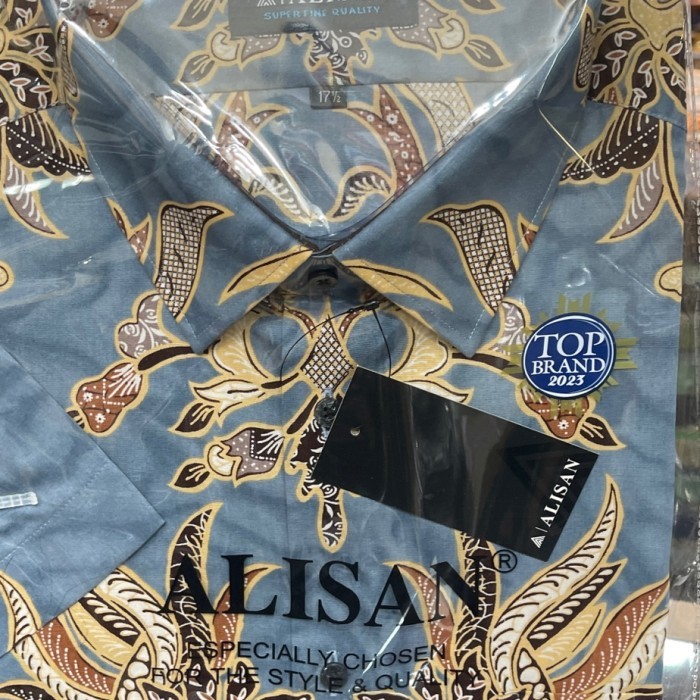 Alisan Kemeja Batik Lengan Pendek Big Size - 1105