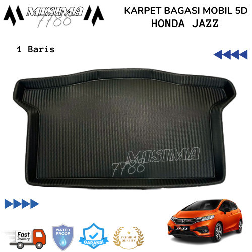 Karpet 5D Bagasi Mobil Honda Jazz