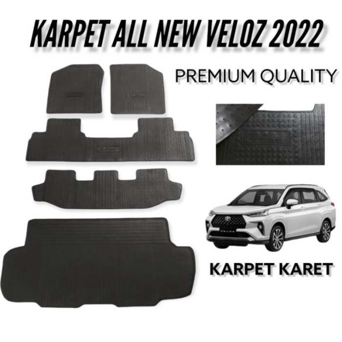 Karpet Karet Veloz 2022 / All New Avanza Veloz 2022 - Sekarang Fullset