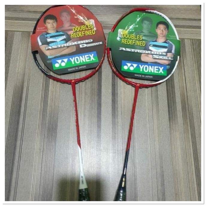 Raket Badminton YONEX ASTROX 88S/88D NEW COLOUR +GRIP+TAS ORI Terlaris