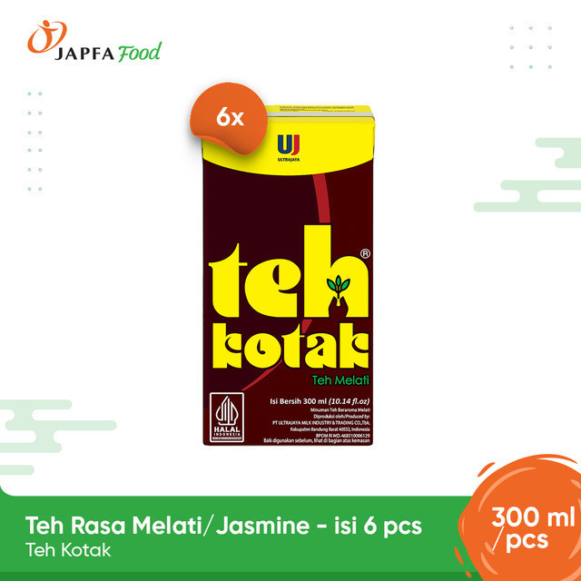 

Teh Kotak Jasmine / Melati 300ml - Isi 6 pcs