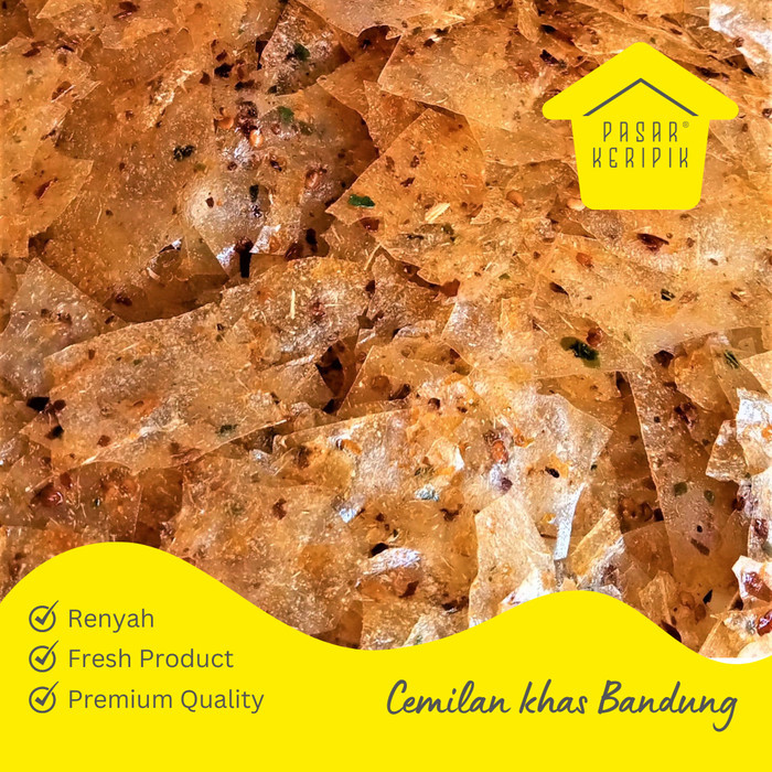 

Keripik Kaca Kripca Pedas Daun Jeruk Kiloan