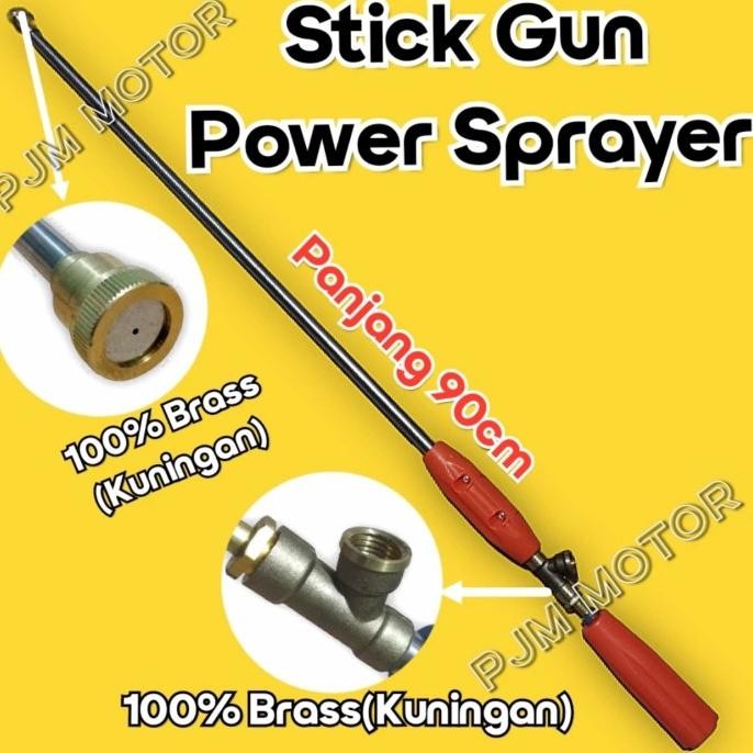 Ready stock] 90cm Gun stik Stick doorsmeer pompa steam stim tekanan tinggi Power sprayer 90 cm