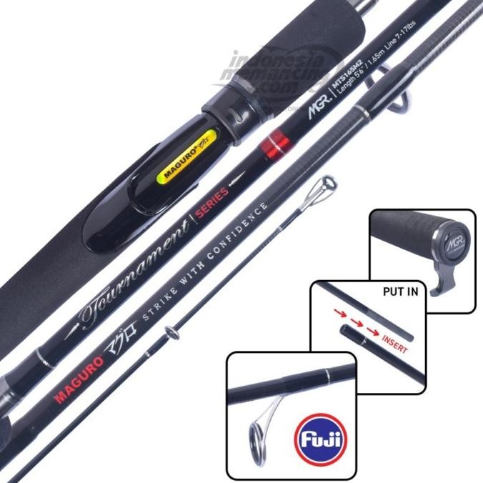 Joran Spinning Maguro Tournament Series 165 M2- JORAN BERKUALITAS Terlaris
