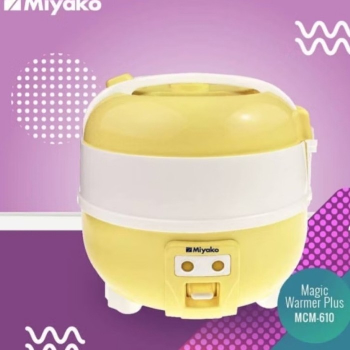 Magic Com Miyako Mcm-610 1 Liter/ Rice Cooker Kecil Miyako Mcm-610
