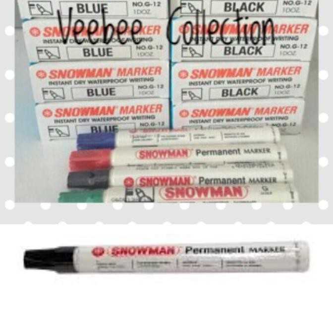 

=====] Snowman Permanent Marker/ spidol snowman