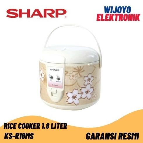 SHARP - RICE COOKER KS-R18MS-GY