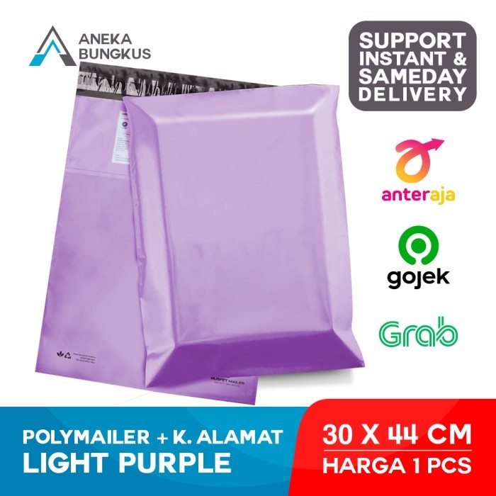 

Polymailer Amplop Packing PremiumLight Purple 30X40Amplop Murah Termurah