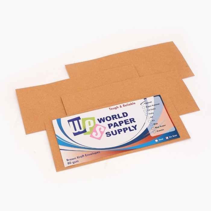 

Amplop Coklat Ukuran Kabinet Original