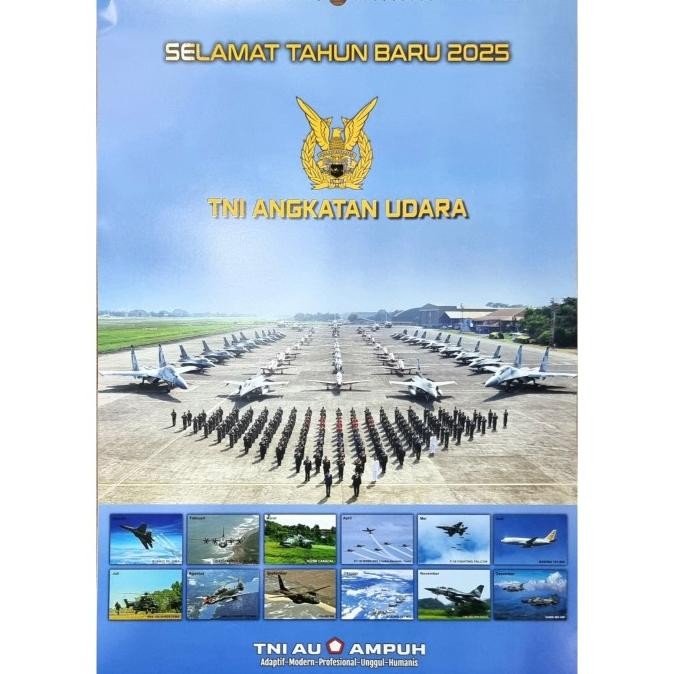

PROMO / KALENDER TNI ANGKATAN UDARA Non COD