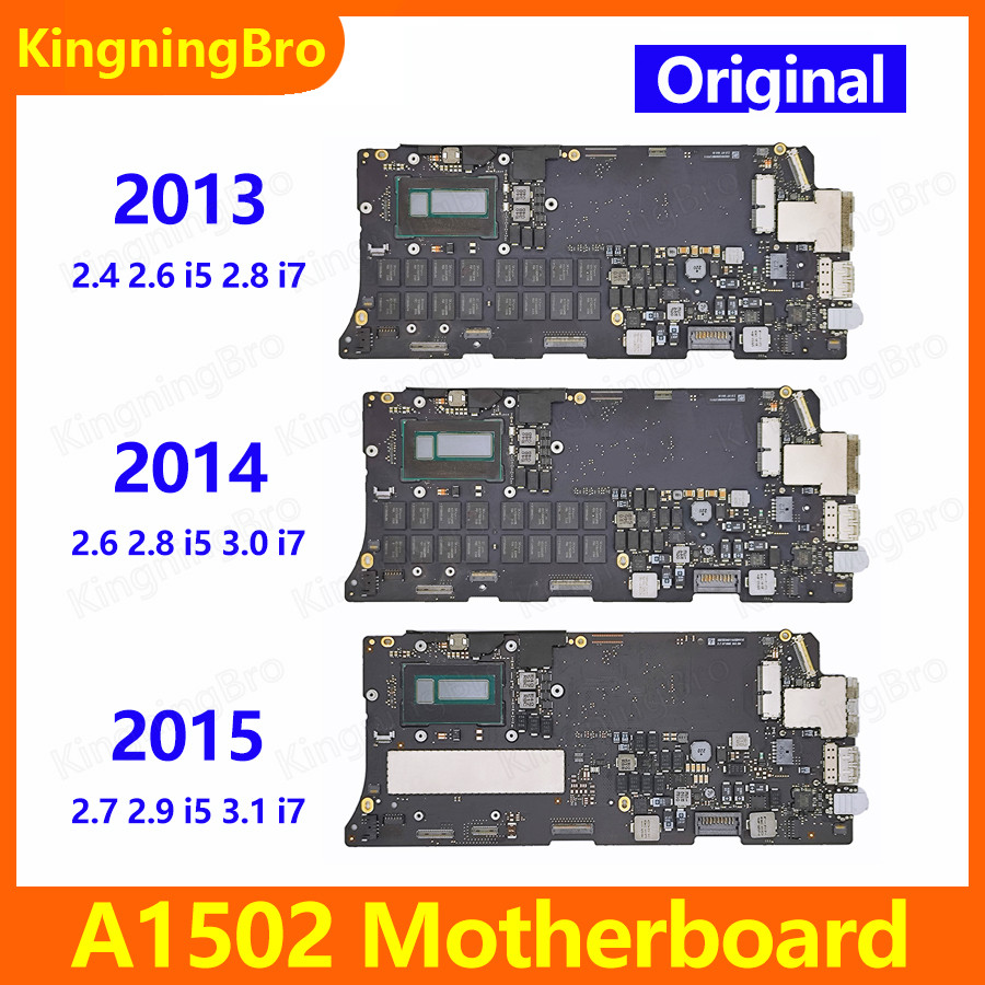 AQS OriginalA1502 Motherboard i5 i7 8GB 16GB For MacBook Pro 13" A1502 Logic Board 820-3476-A 820-49