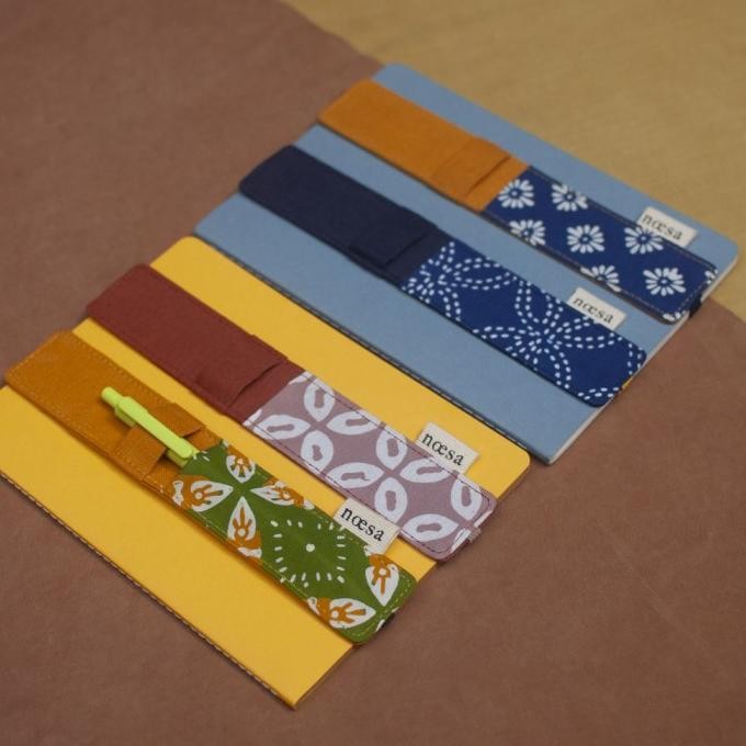 

PROMO / Cloth Bookmark and Pen Holder - Jeda Batik Hutu | Noesa Non COD