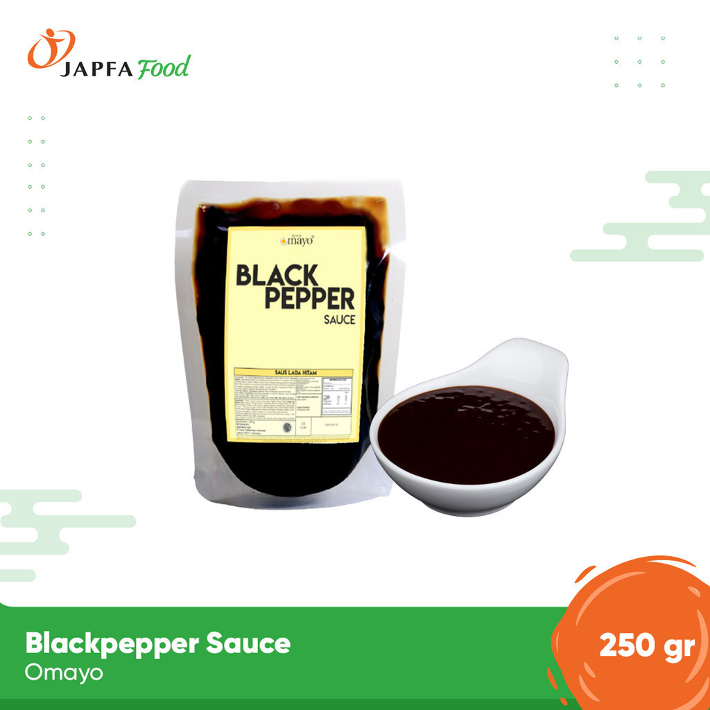 

Omayo Blackpepper Sauce / Saus Lada Hitam 250 gr