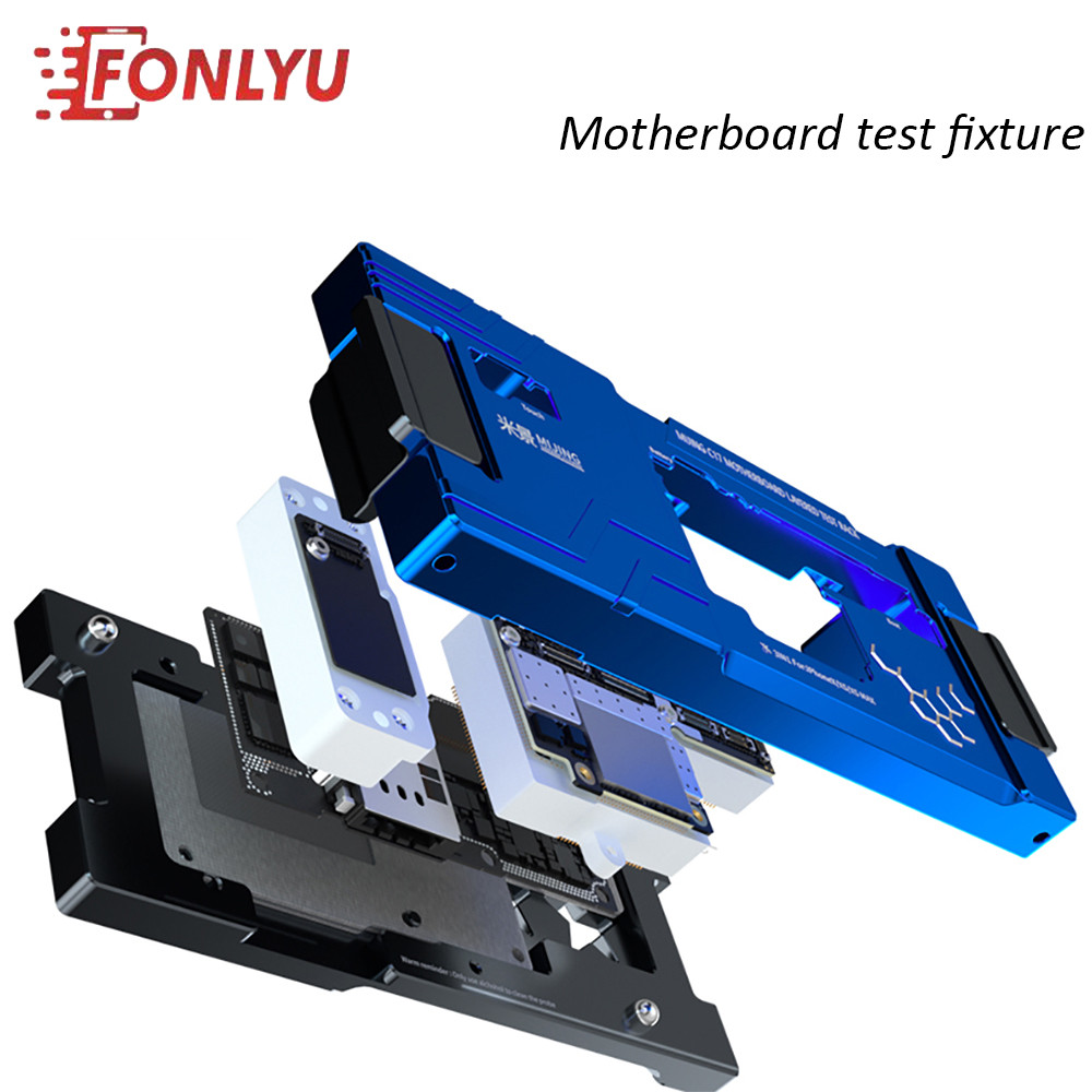 Baru MiJing Middle Layer Main Board Tester Maintenance Fixture For iPhone X Xs/Xs Max/11/11 Pro Max 