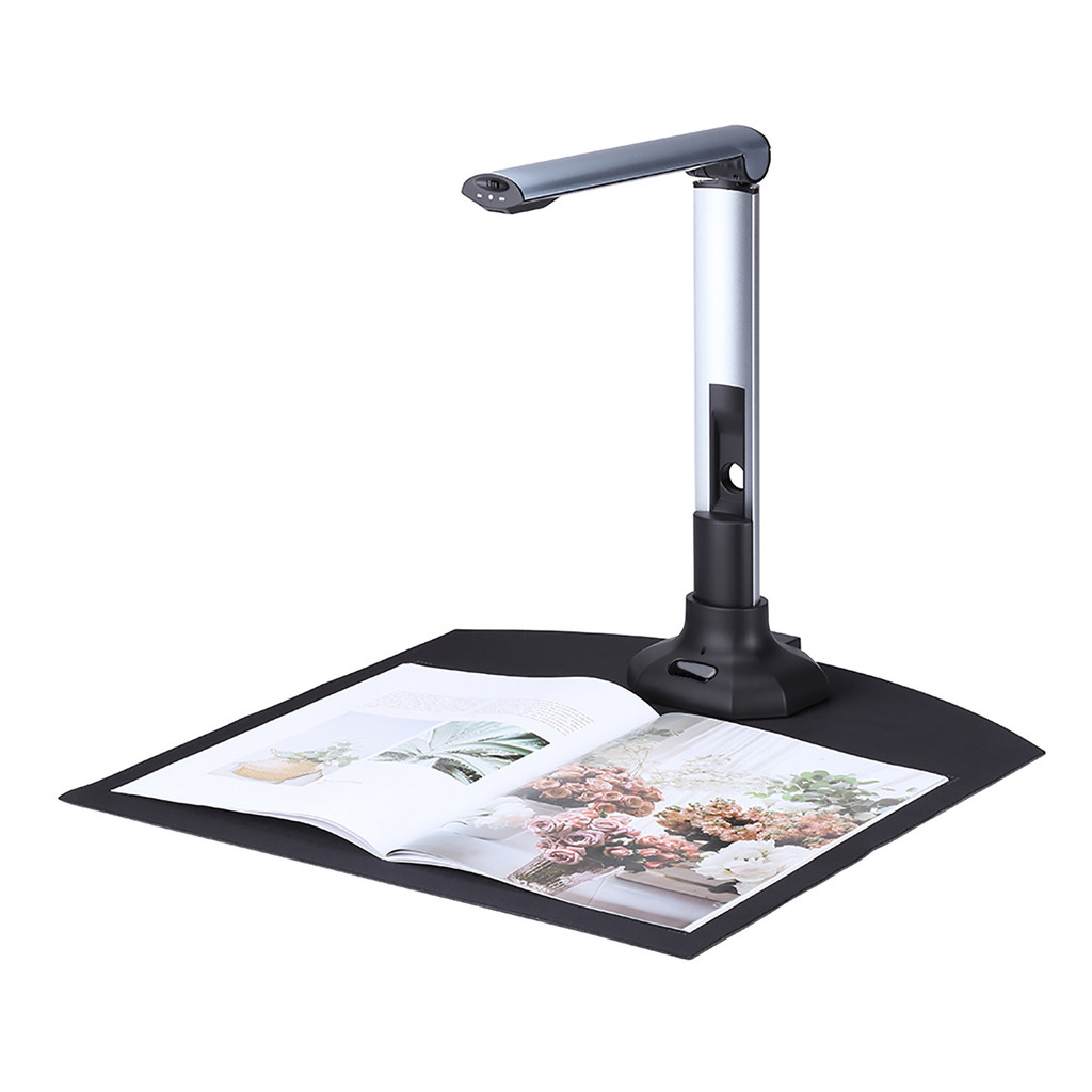 New BK52 Portable Book & Document Camera Scanner Capture A3 HD  USB 2.0 Scanner with LED Light for I