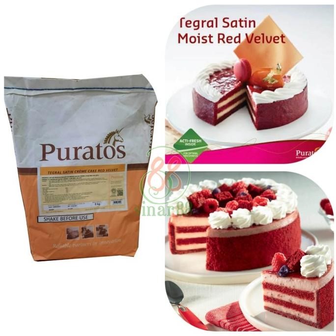 

Kualitas terbaik] Tegral Satin Red Velvet Repack 1kg
