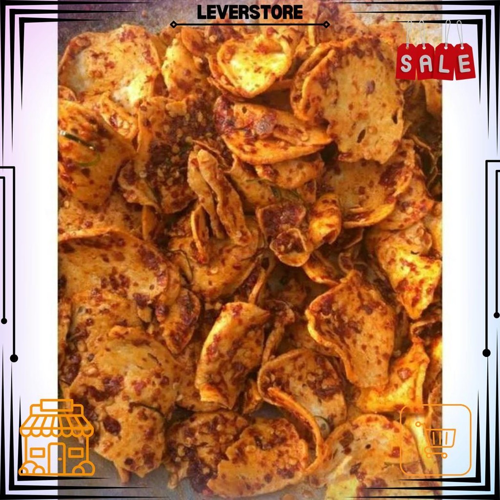 

Basreng Bulat Pedas Daun Jeruk Kemasan 500Grm D Best Seller