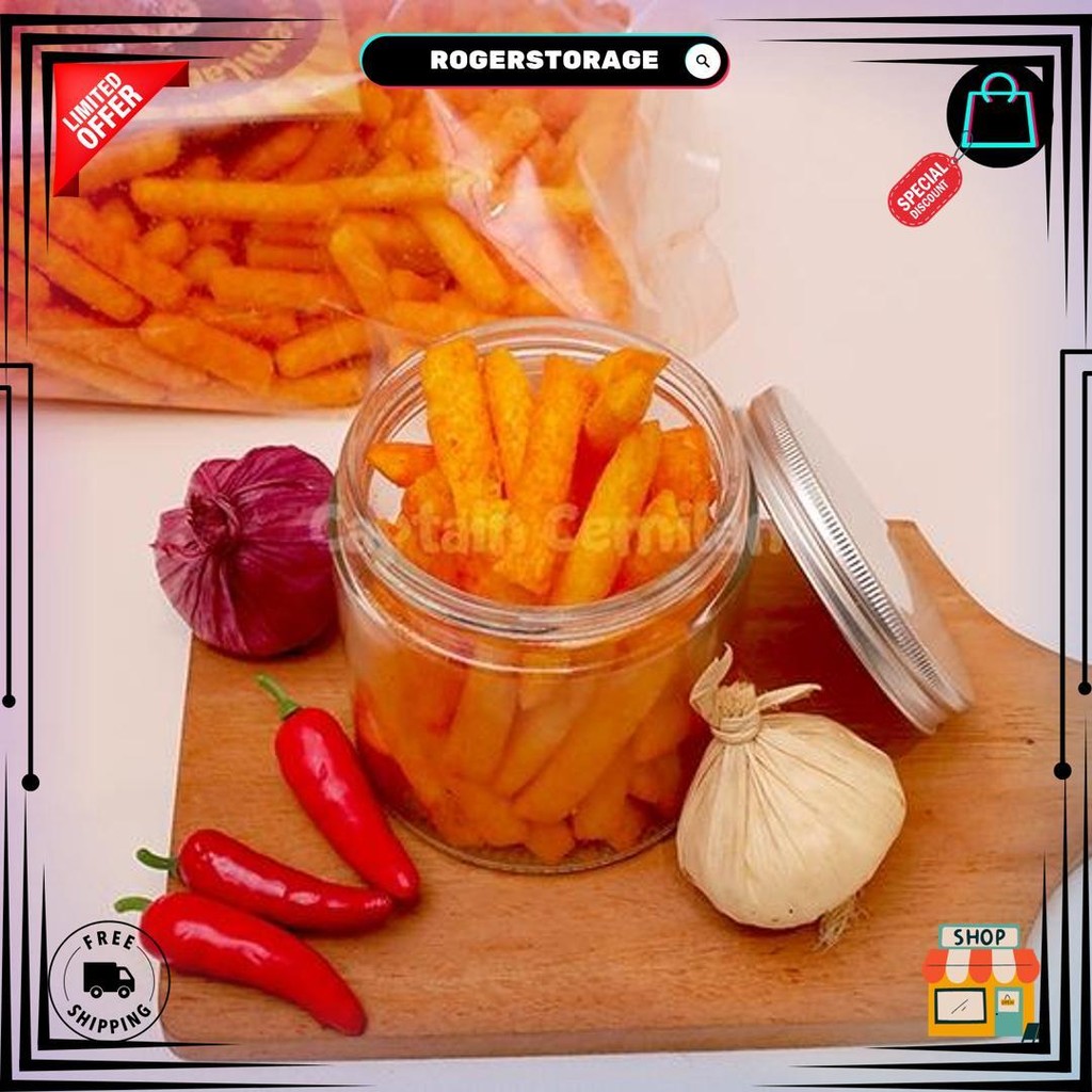 

500Gram Snack Stick Balado Cemilan Asin Gurih Captain Cemilan Snack Kiloan Makanan Ringan Cemilan D Gratis Ongkir