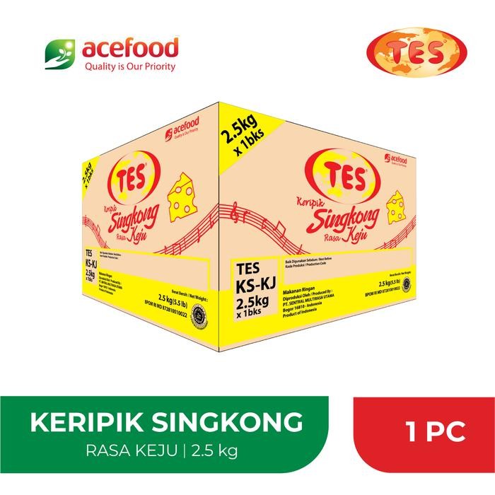 

BIG SALE TES Keripik Singkong (2.5 kg) Rasa Keju