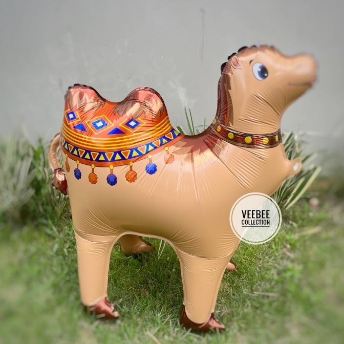 ```````] Balon Unta Lebaran Idul Fitri/ Balon foil dekorasi Unta