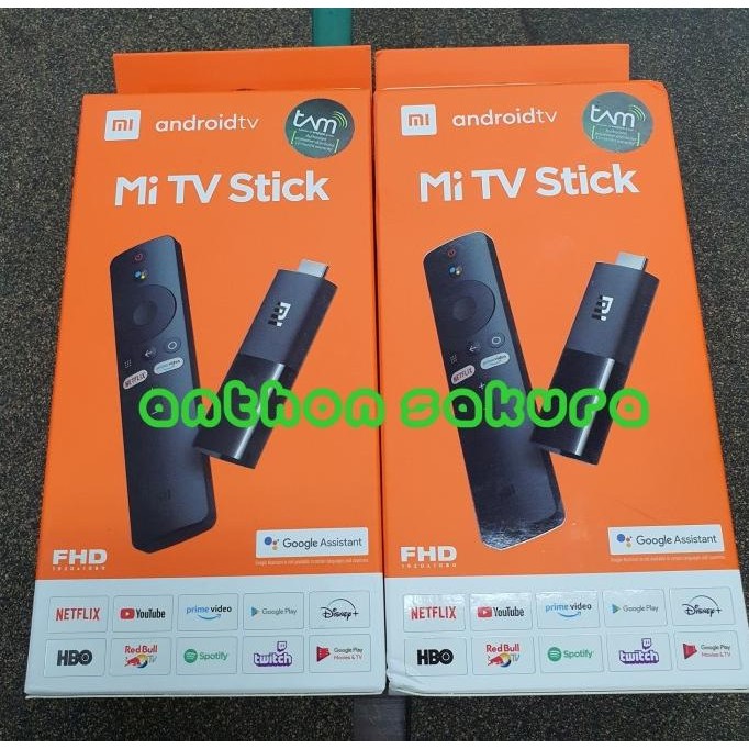 NEW Xiaomi Mi TV Stick Android Smart Box Resmi TAM ChromeCast Dongle STB