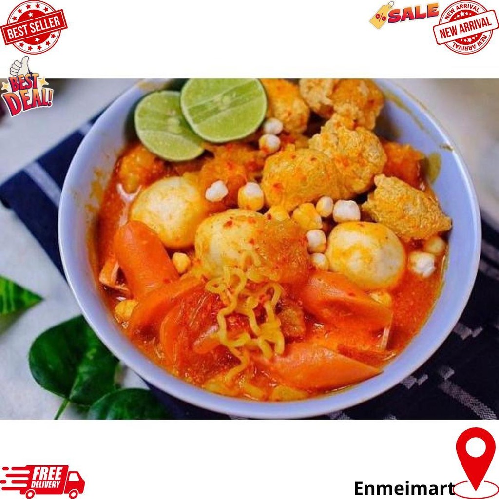 

Siomay Mini Kering Topping Baso Aci Dan Seblak 1Kg D Promo 3.3