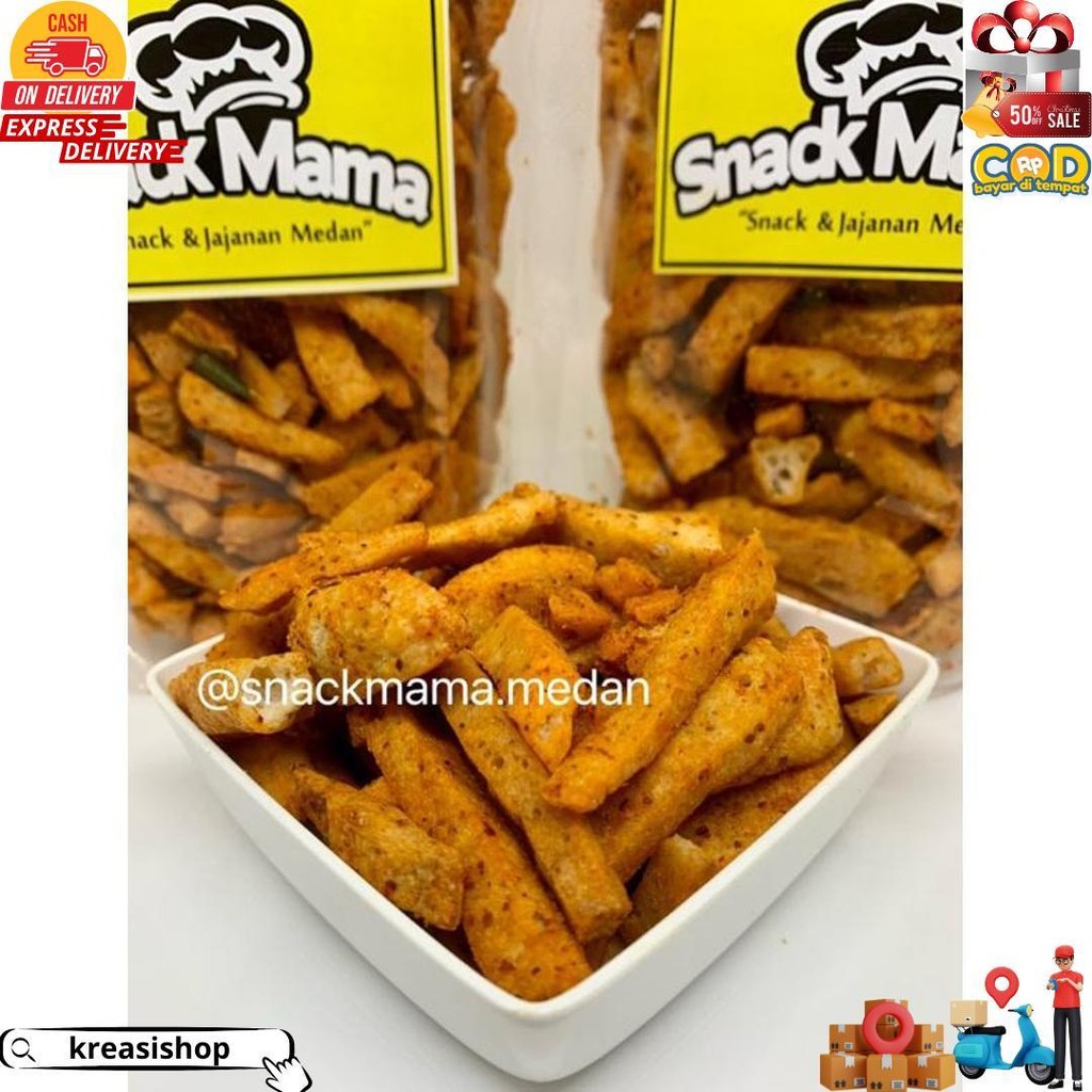 

[500Gr] Basreng Homemade Baso Goreng Pedas Daun Jeruk / Basreng Original Daun Jeruk D Promo 3.3