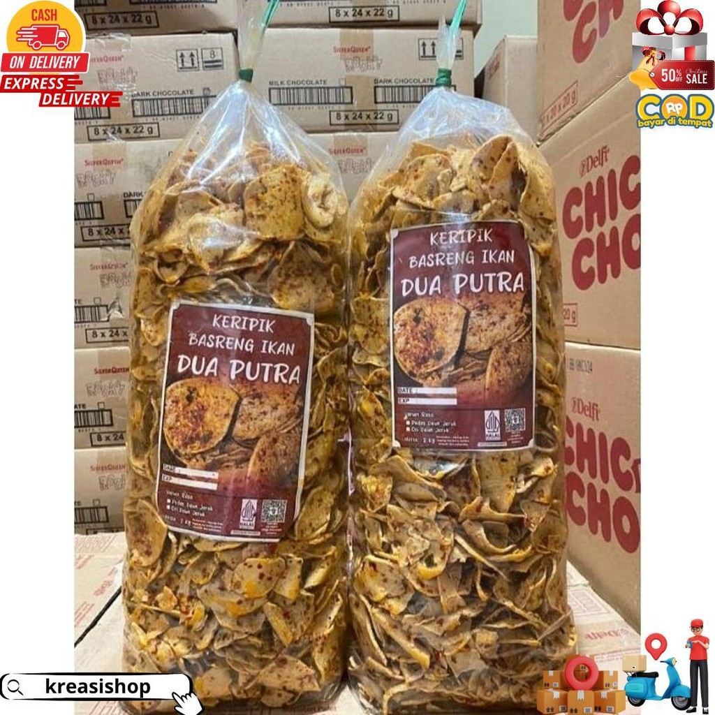 

Keripik Basreng Dua Putra 200Gr - 2Kg D Gratis Ongkir