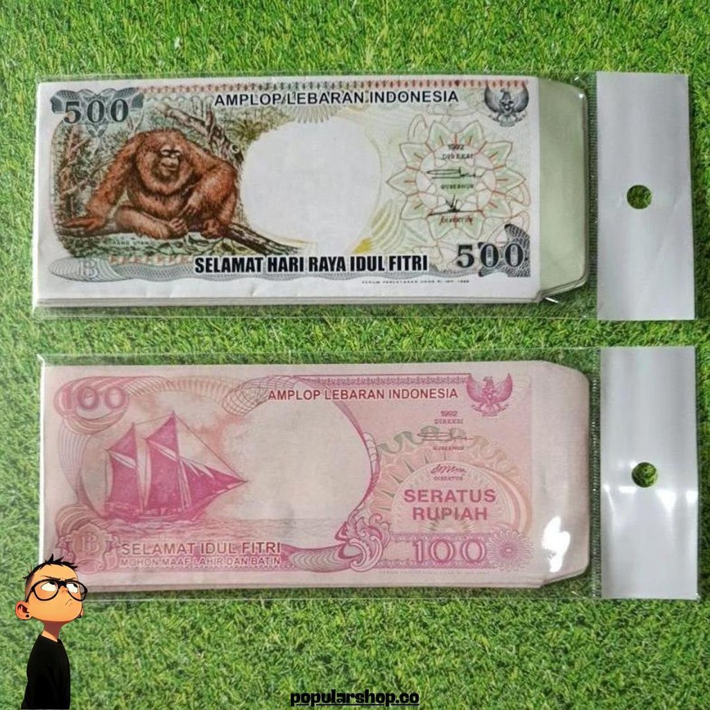 

Isi 10 (Seri Uang Jadul) Amplop Lebaran Glossy Dan Tebal. Ukuran Uang Tidak Dilipat Kilat