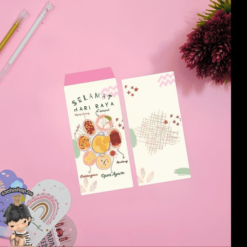 

[ Isi 30 Pcs ] Amplop Lebaran Panjang/Angpao Lebaran/Amplop Lebaran Aesthetic/Amplop Thr Idul Fitri 2025 Sale