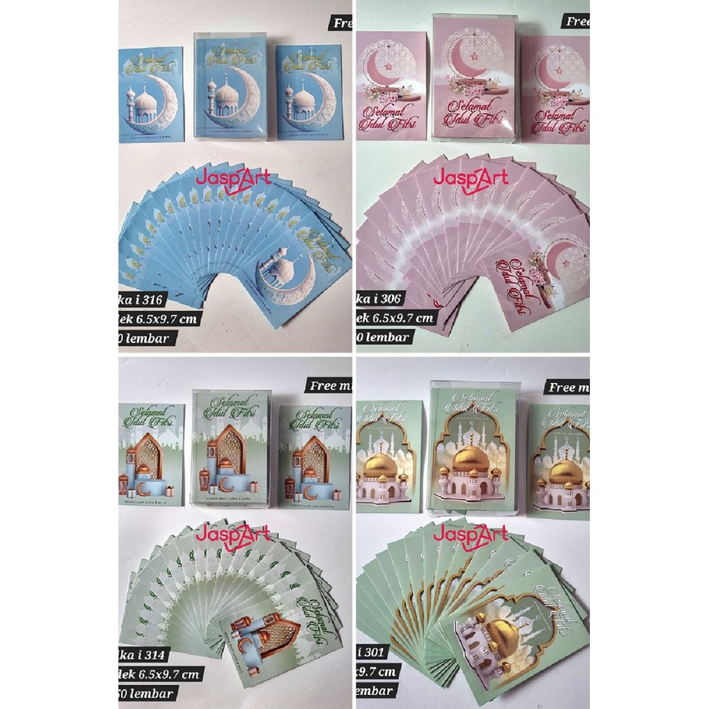 

New! Amplop Lebaran Hari Raya Idul Fitri Mika Isi 50 Lembar - Kd332 Lebaran