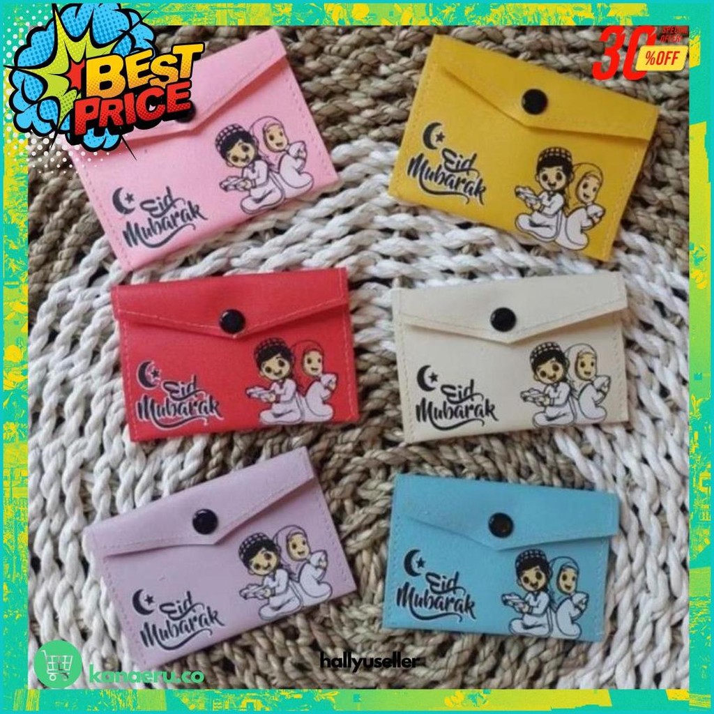 

Amplop Lebaran Kancing (1 Lusin Isi 12 Pcs) Cod