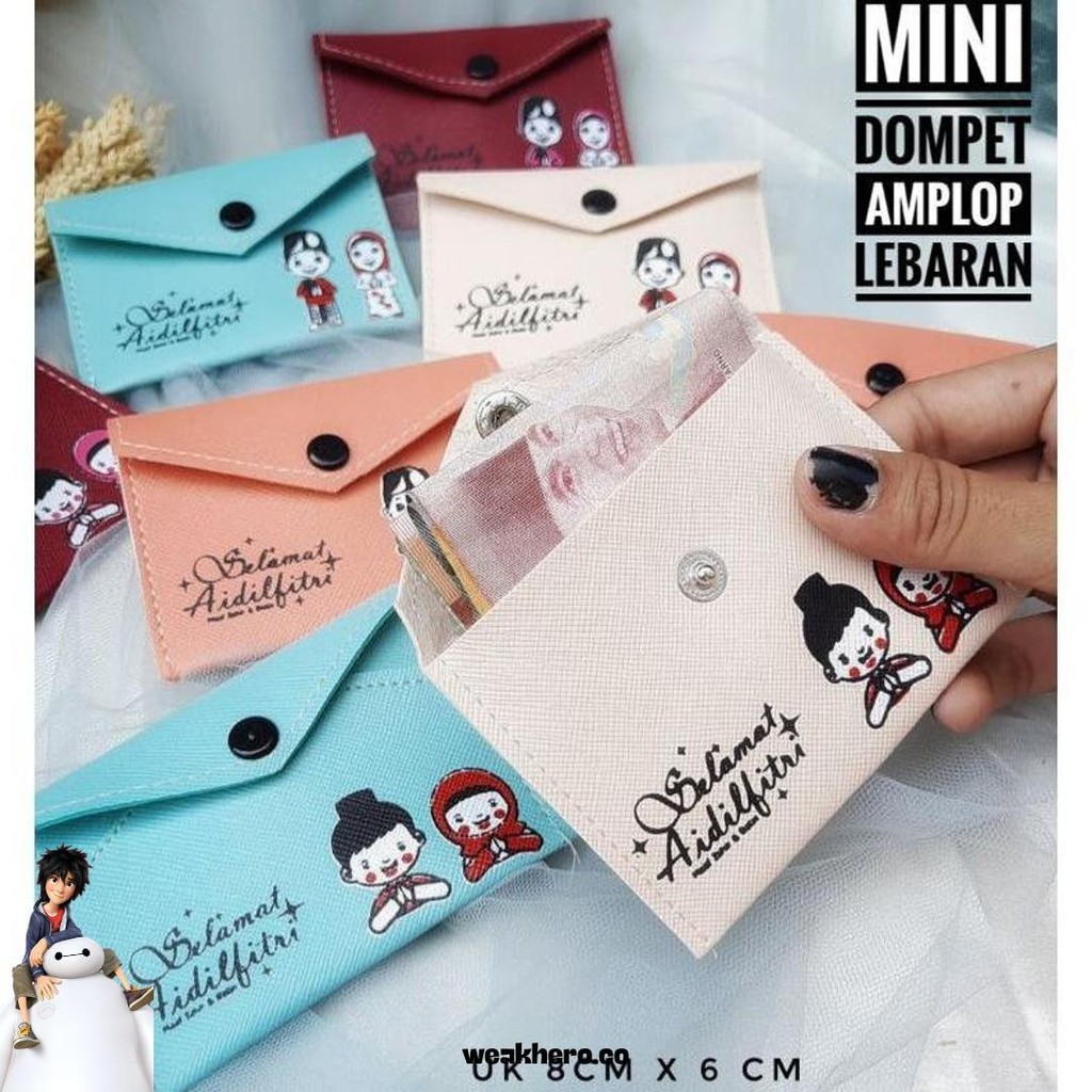 

Ampau Lebaran Thr Series Kecil Uk 8Cm*6Cm Isi 12 Pcs Kilat