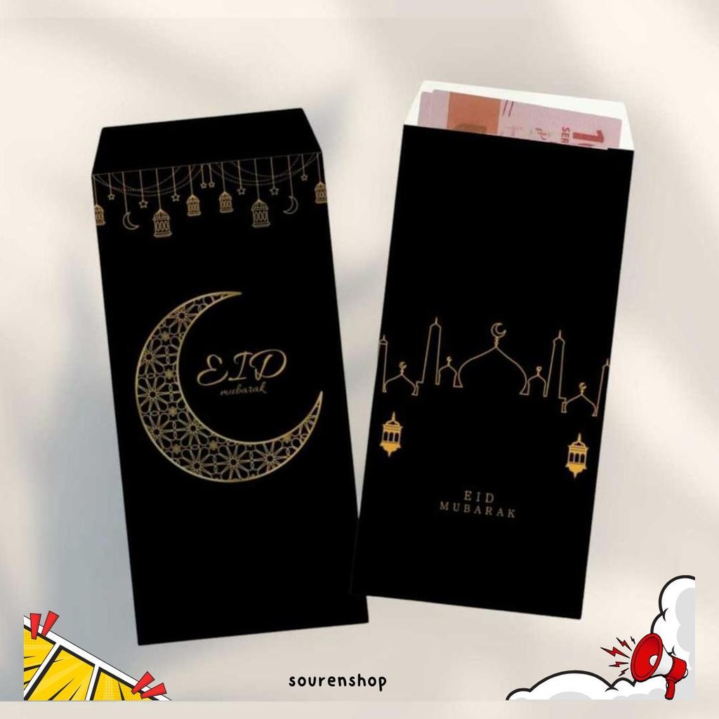 

(Paket 20 Pcs) Amplop Lebaran Panjang Simple & Modern - Pilihan Motif Beragam, Kualitas Premium Cod