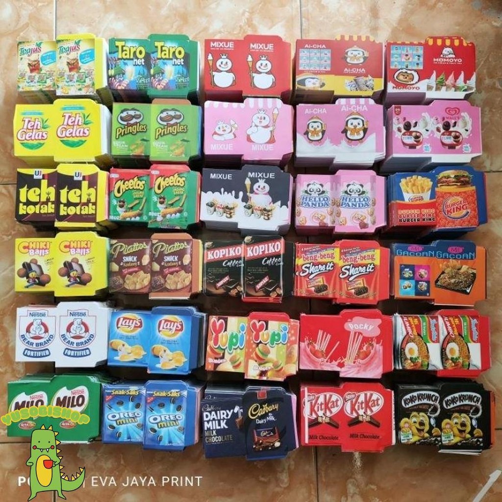 

1000 Lembar Amplop Lebaran Snack Plesetan Kecil Promo