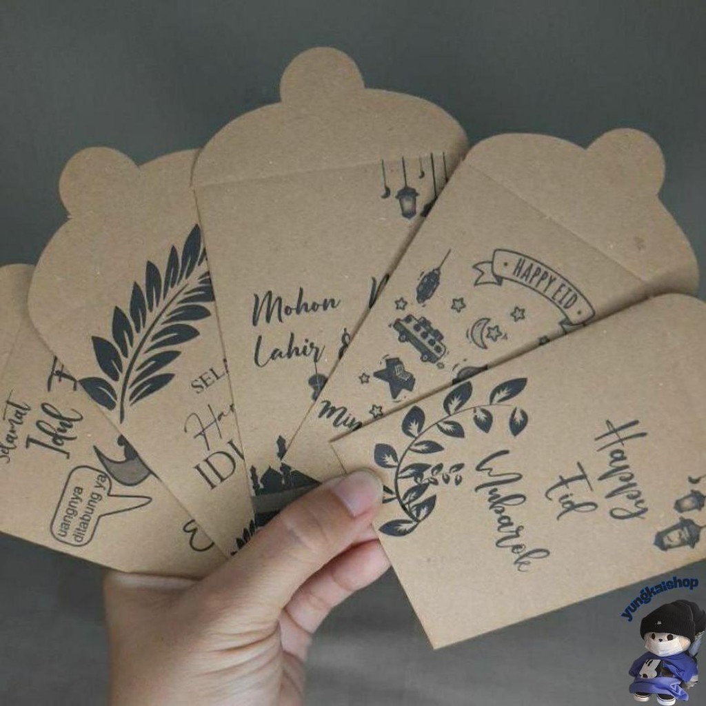 

Amplop Lebaran Rustic Tebal Isi 40Pcs Kilat