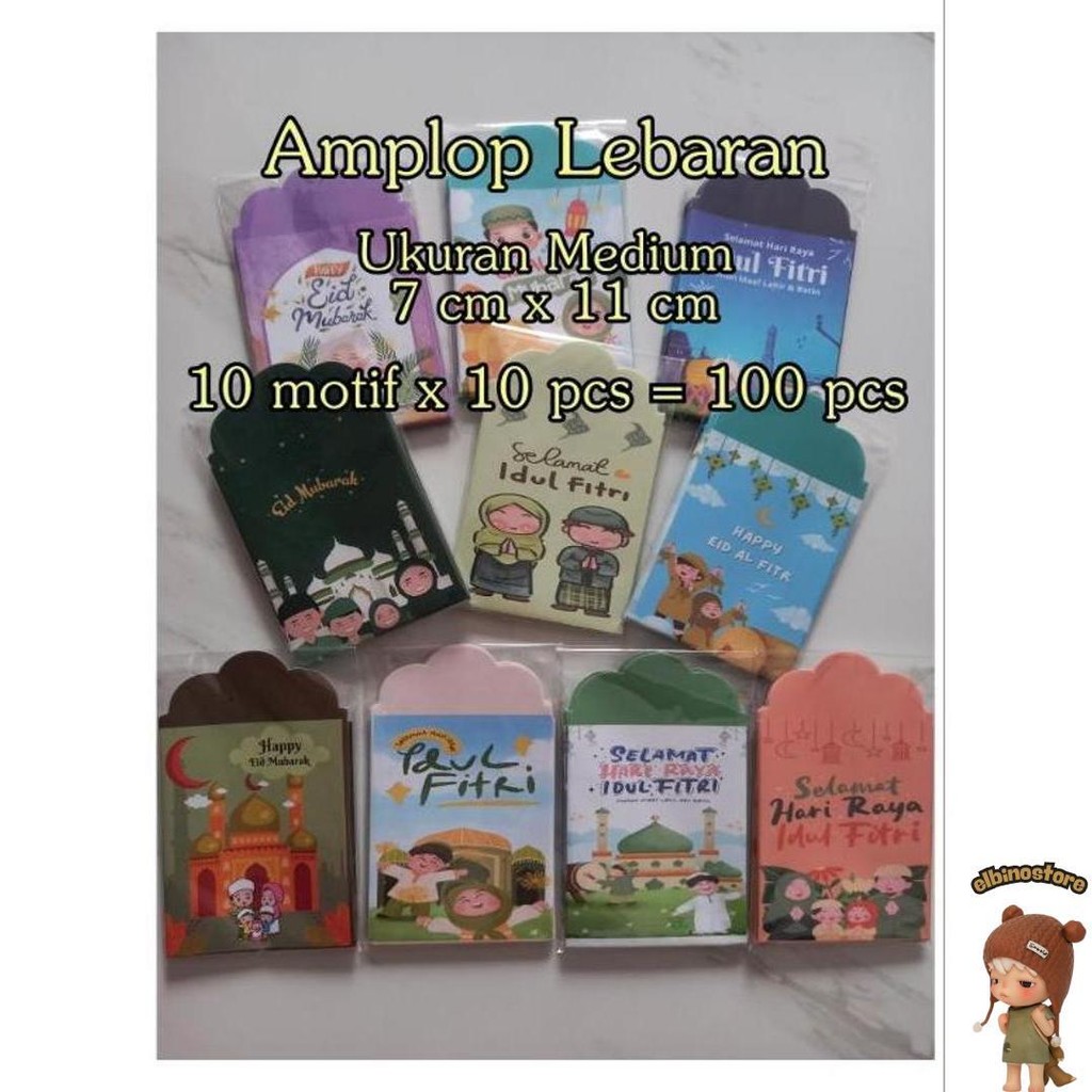 

Amplop Lebaran 2025 Medium 100 Pcs / 90 Pcs Promo