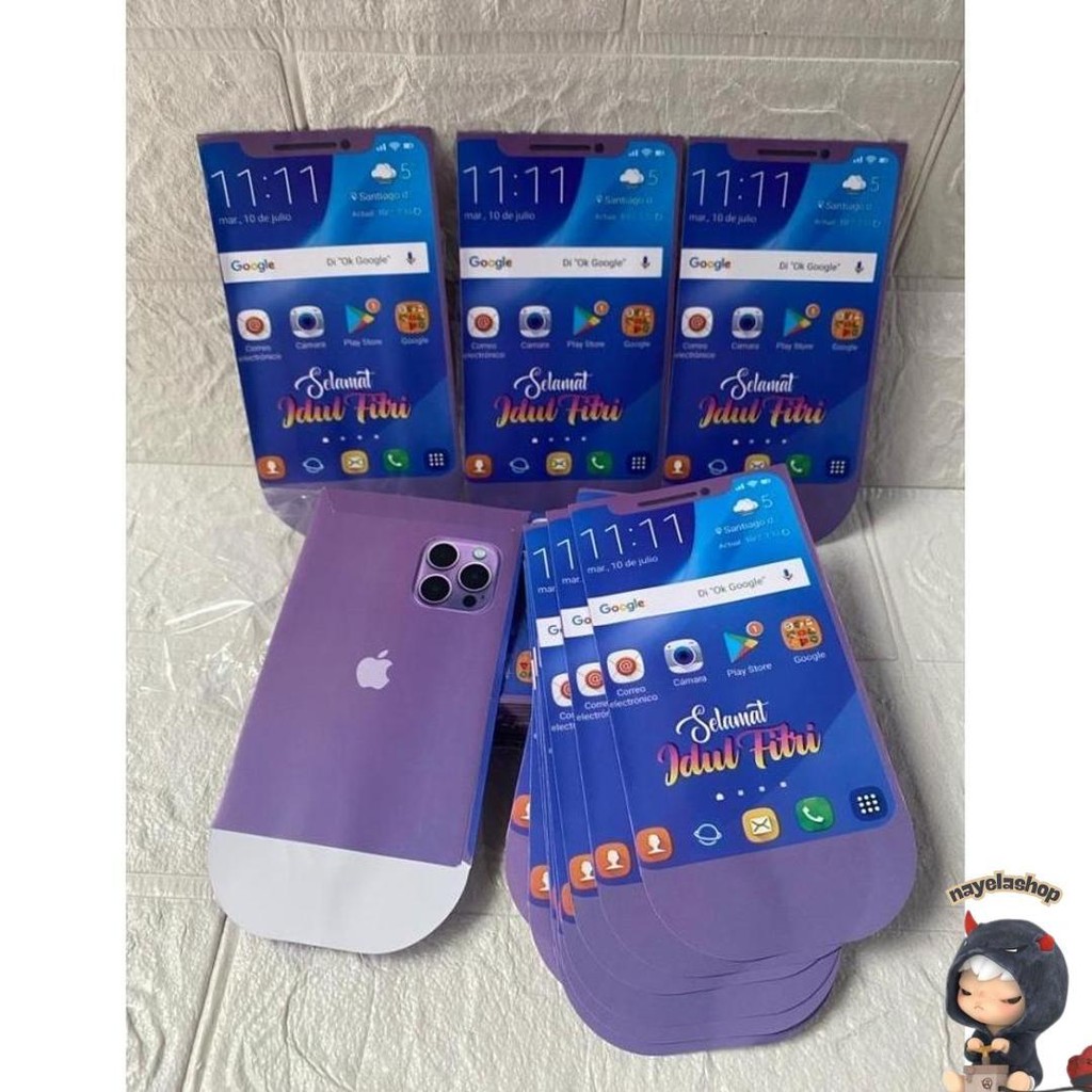 

Amplop Ampau Lebaran Motif Iphone Uk Medium Isi 100 50 10 Lembar - Iphone Mix, 100 Lembar Diskon