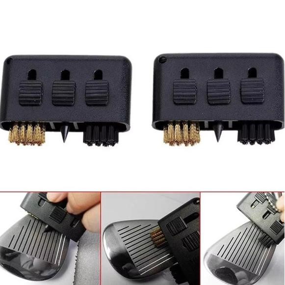 >>>>>] Brush Sikat Sharpener Mini Pembersih Alur Tongkat Stick Stik Putter Wedge Bola Sepatu Golf