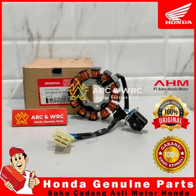 Spull / Spul Stator Comp Honda Supra X 125 Helm In Fi Original Dan Terlaris